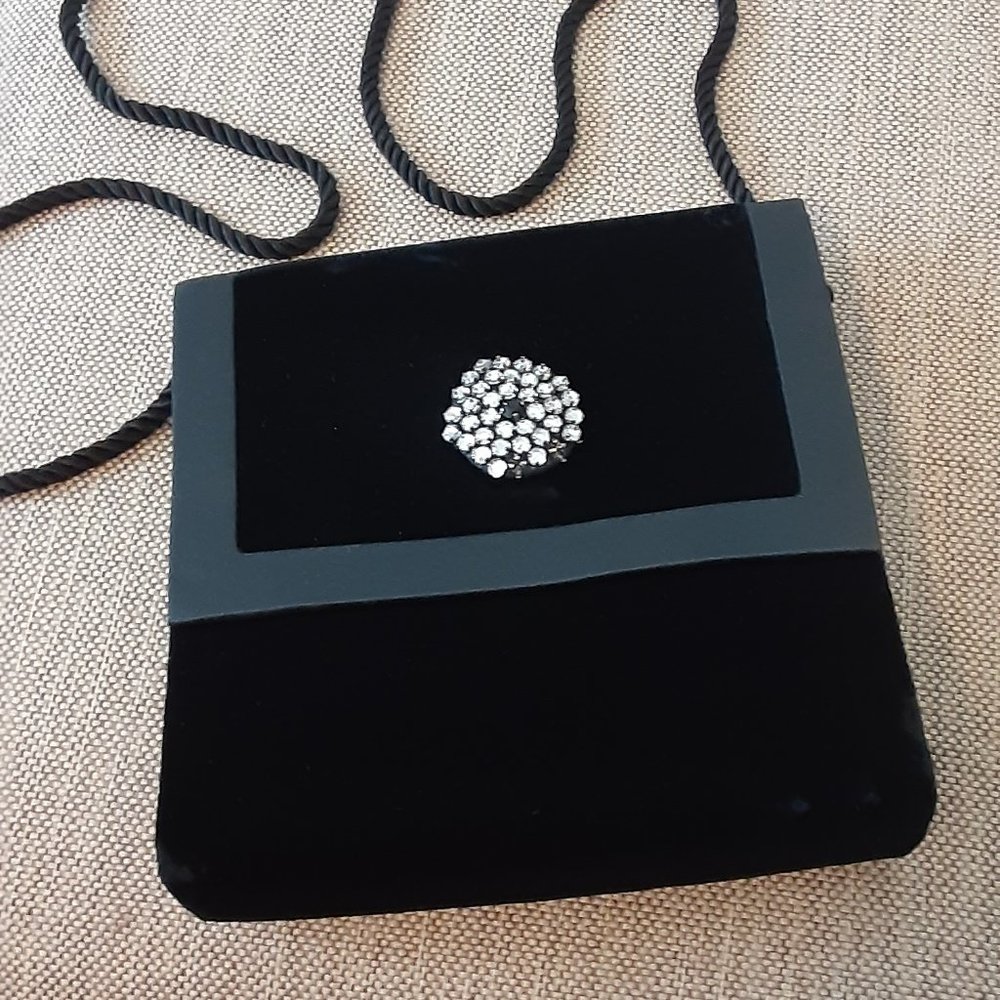 Satin & Velvet Evening Bag